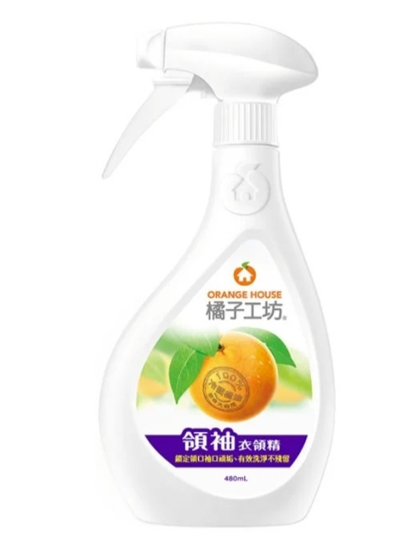 E1: 橘子工坊 - 衣物類領袖衣領精 - 480 毫升