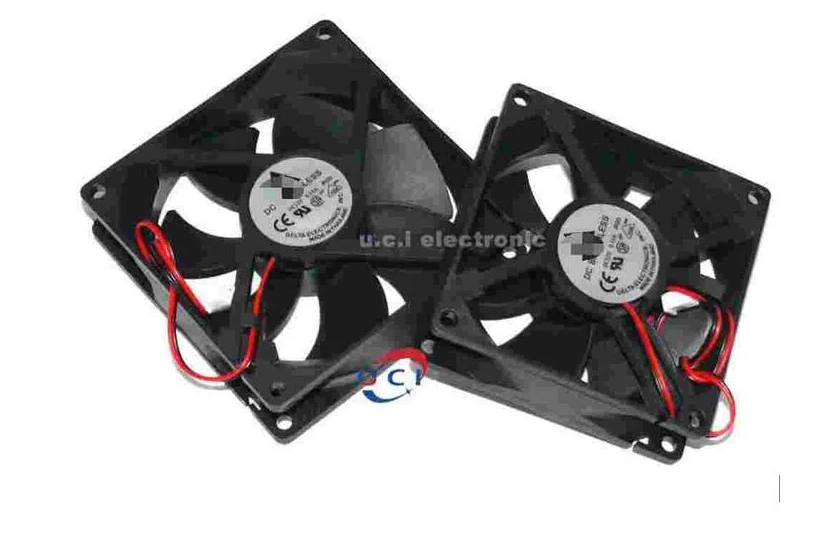 【UCI電子】(X-3) 8cm 9cm 12cm風扇 12V功放主機殼變頻器散熱風扇 製冷風扇 2PIN 風扇