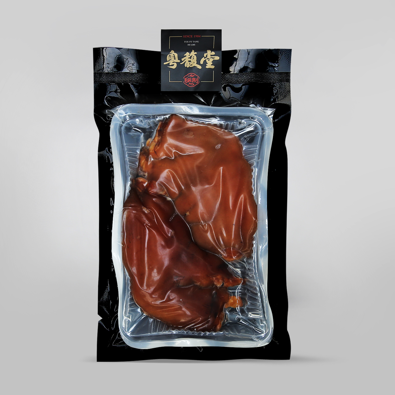 【 粵馥堂 】粵香黑毛豬腳 ( 2支 / 包 )