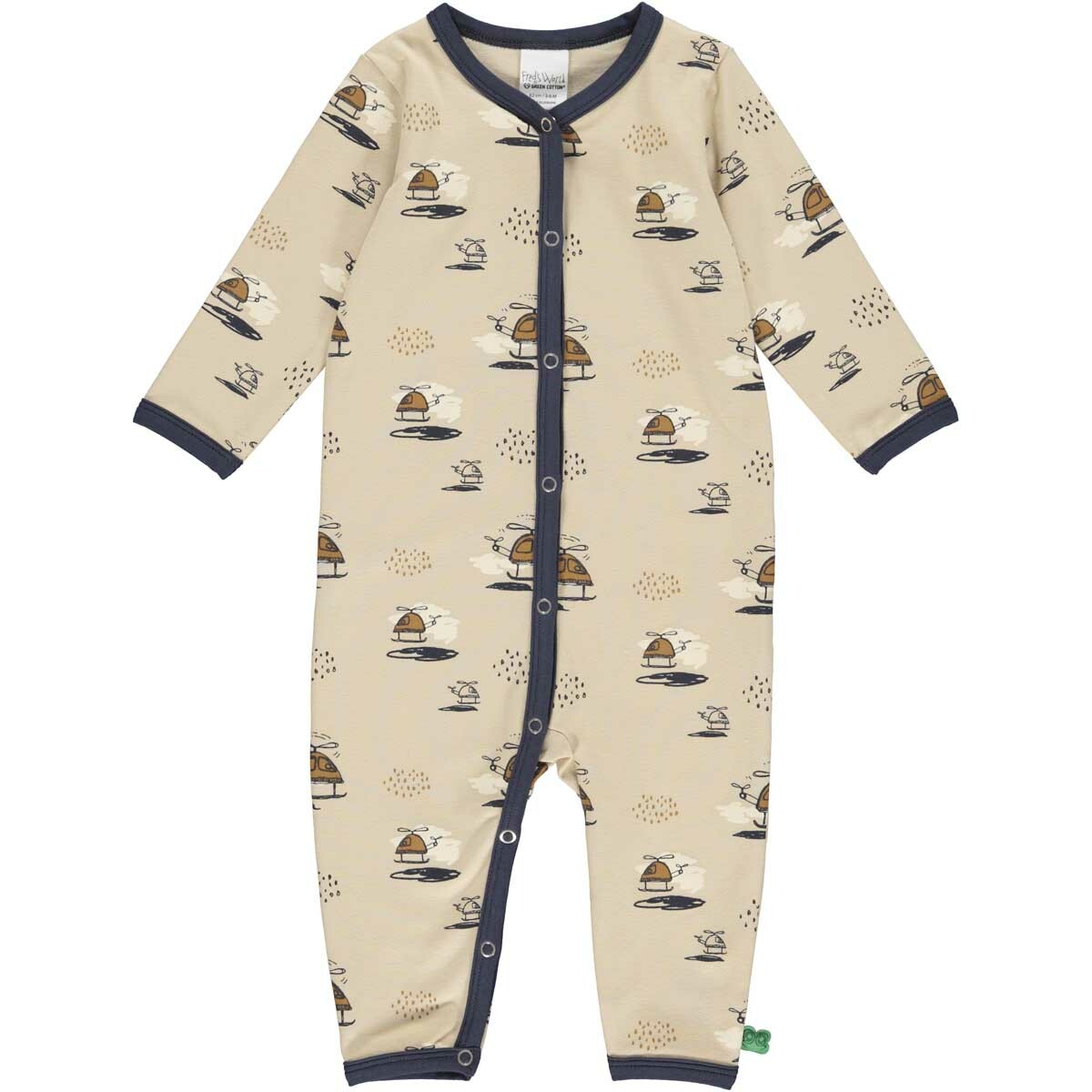 〖 Fred's World 〗米色直升機連身衣