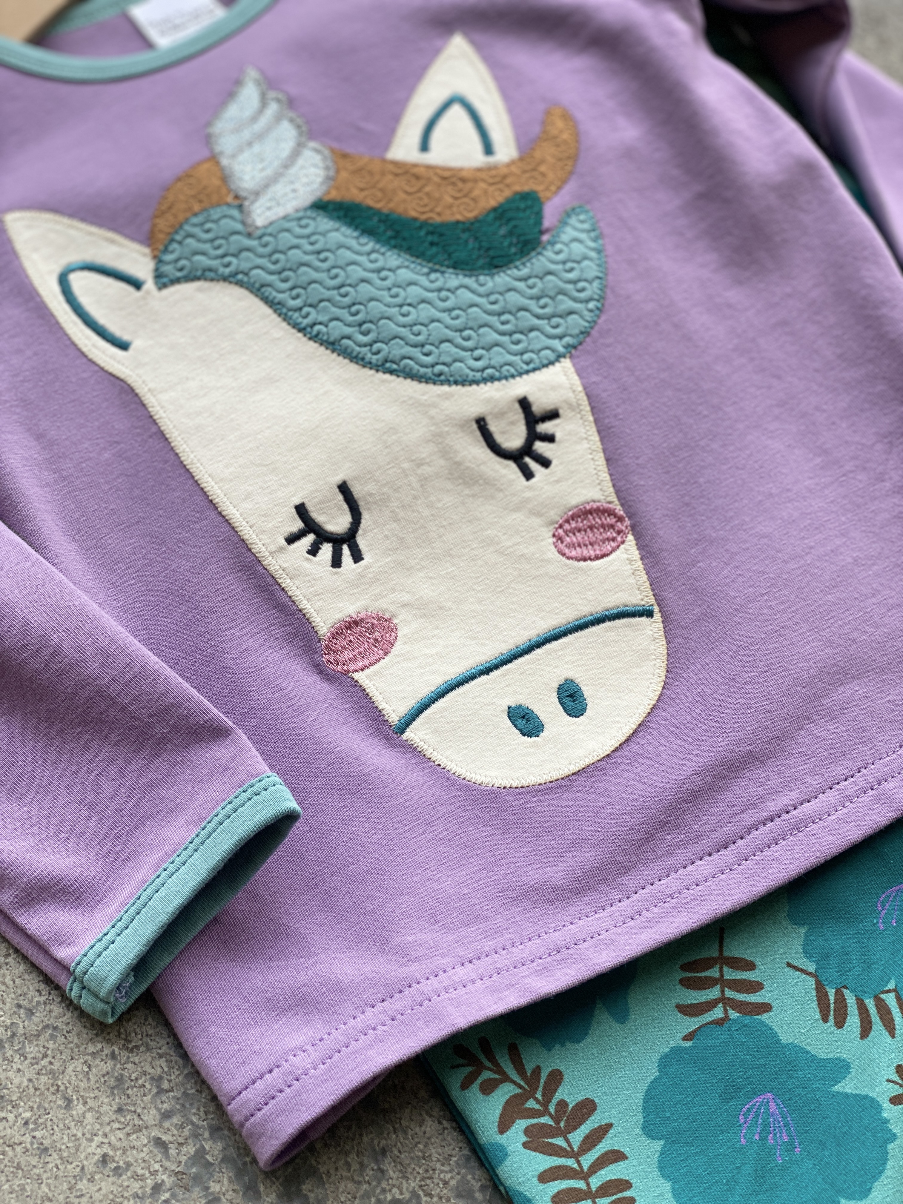 〖 Fred's World 〗蘭花紫獨角獸上衣