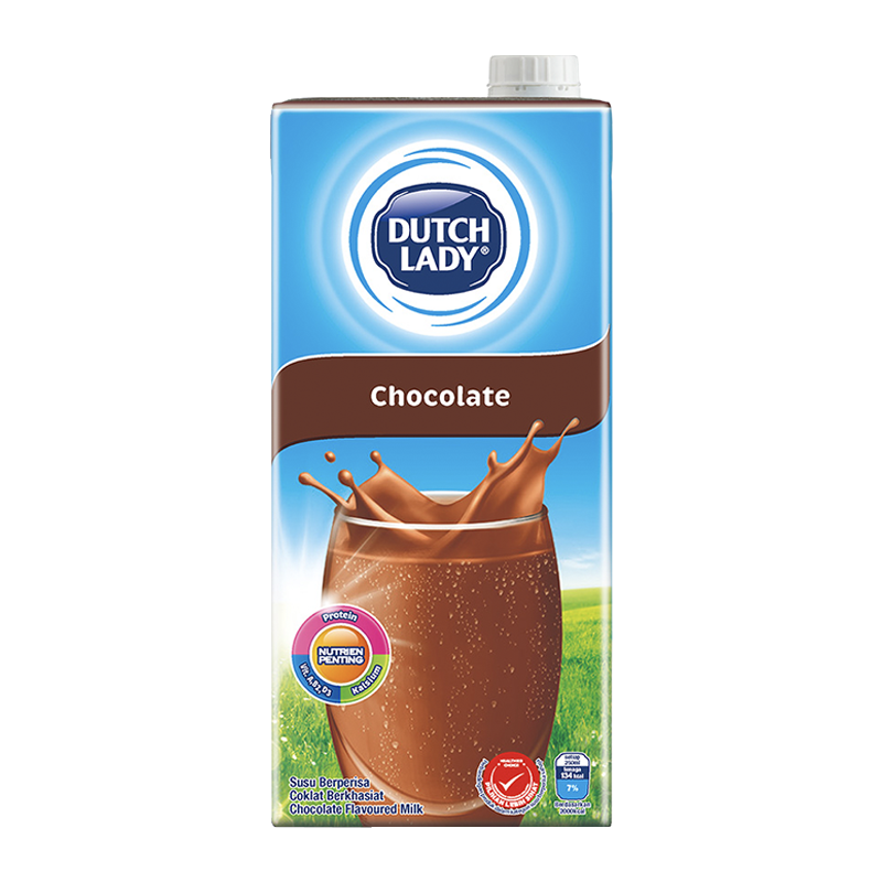 Dutch Lady Chocolate Flavored Milk 1L