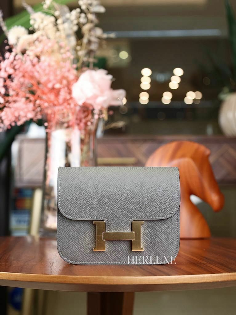 Constance slim 0L gris meyer cc epsom W