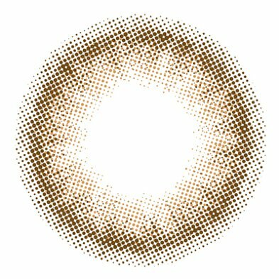 [預訂] AND MEE 1 Month Caramel 每月拋棄型有色彩妝隱形眼鏡｜每盒1片