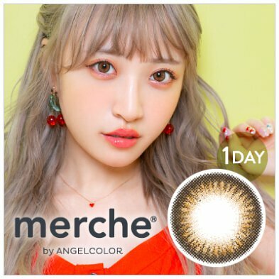 AngelColor merch 1 Day Orange Confit 每日拋棄型有色彩妝隱形眼鏡｜每盒10片