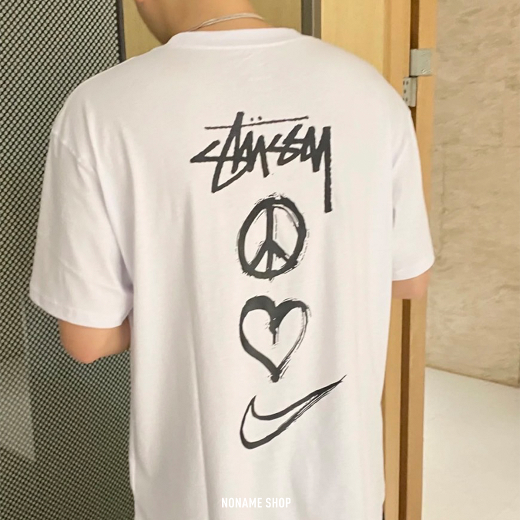 売れ筋アイテムラン 【未使用】STUSSY× TEE NIKE NIKE Peace Love ...