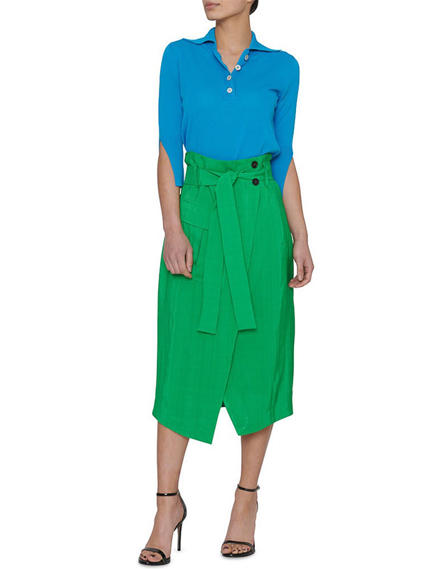 ERIKA CAVALLINI POLO造型衫