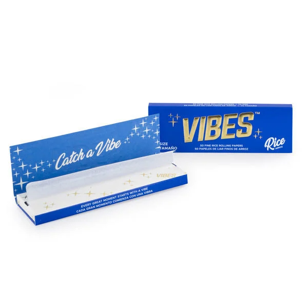 🇺🇸 Vibes - Blue Rice Rolling Papers 米捲煙紙（50pc）