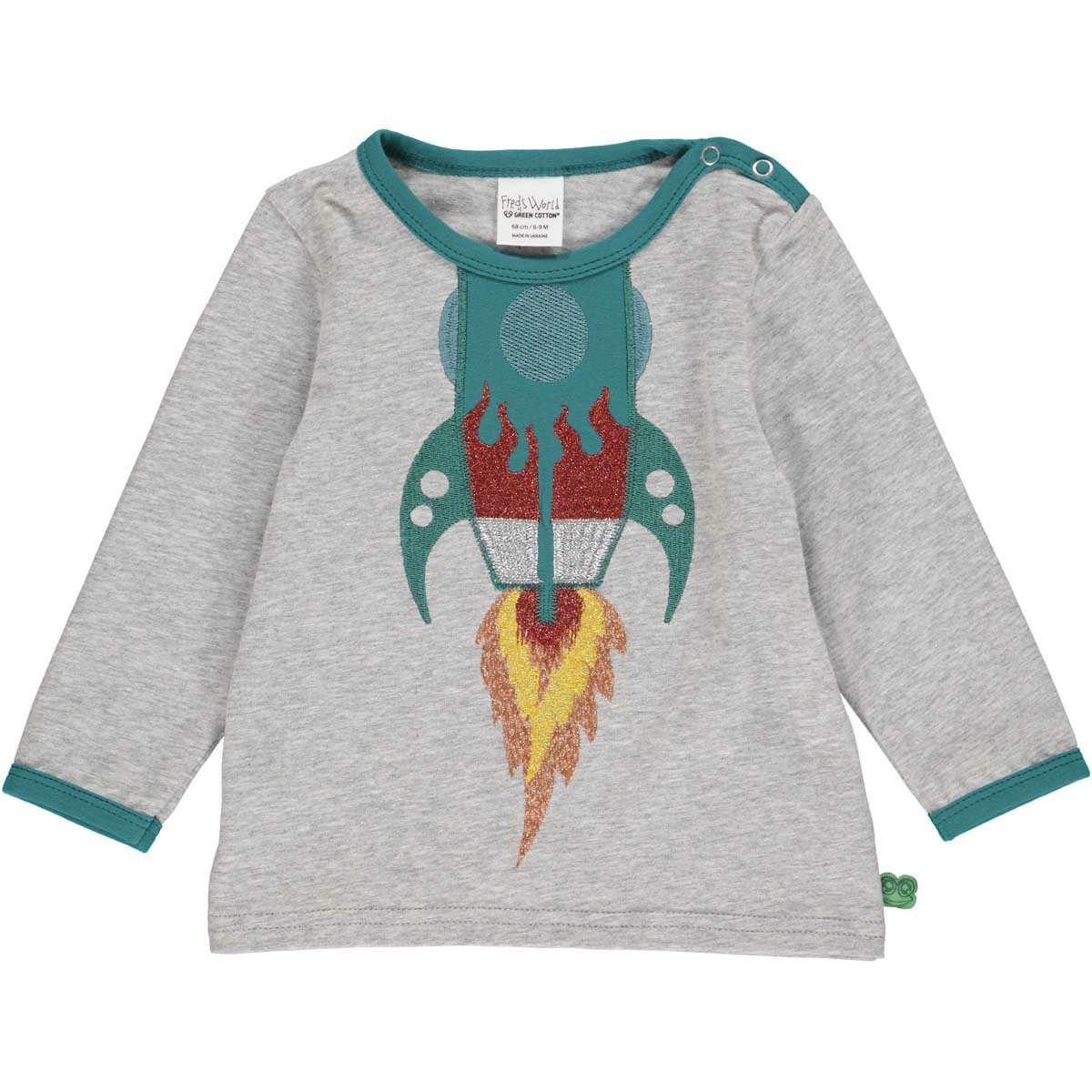 〖 Fred's World 〗淺灰火箭沖天上衣