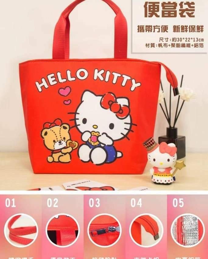 Sanrio Hello Kitty保溫/保冷便當袋手提袋
