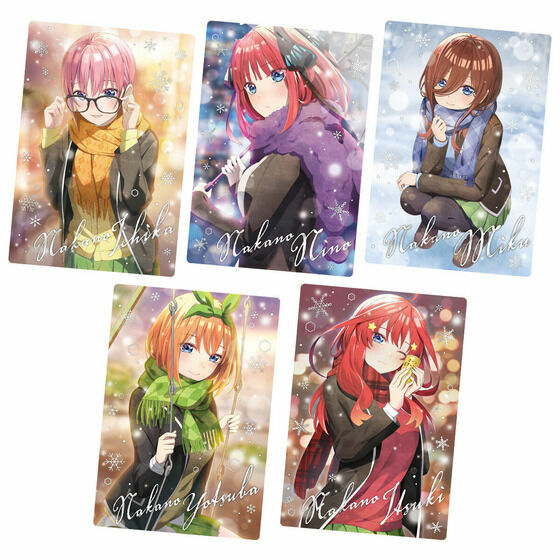 [威化卡] 五等分的新娘電影版威化卡第2彈 (原盒20Pcs)