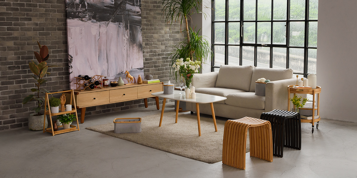 秋日裡的客廳佈置