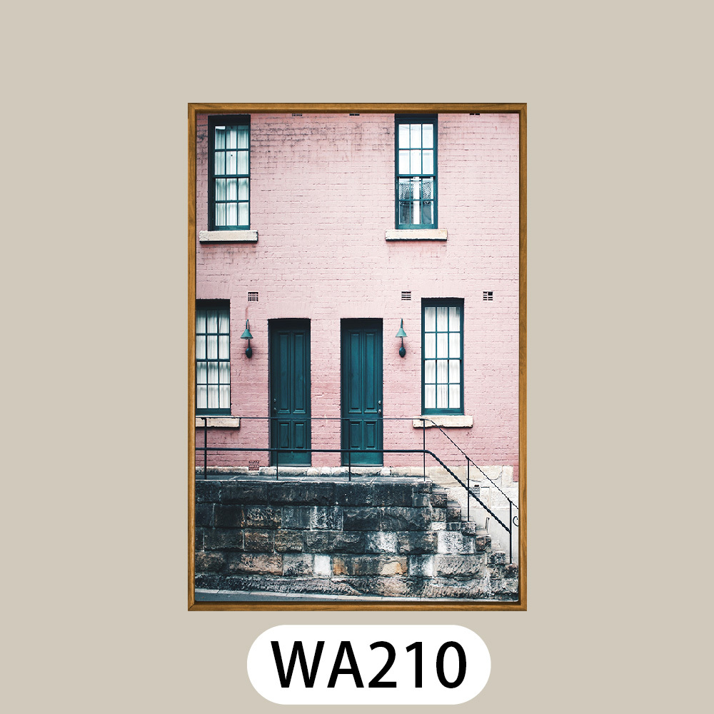 北歐生活版畫有框畫40x60-公寓米蘭WA210