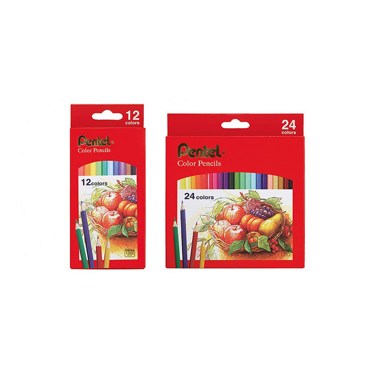 【Pentel】CB8 彩色鉛筆 12色/24色