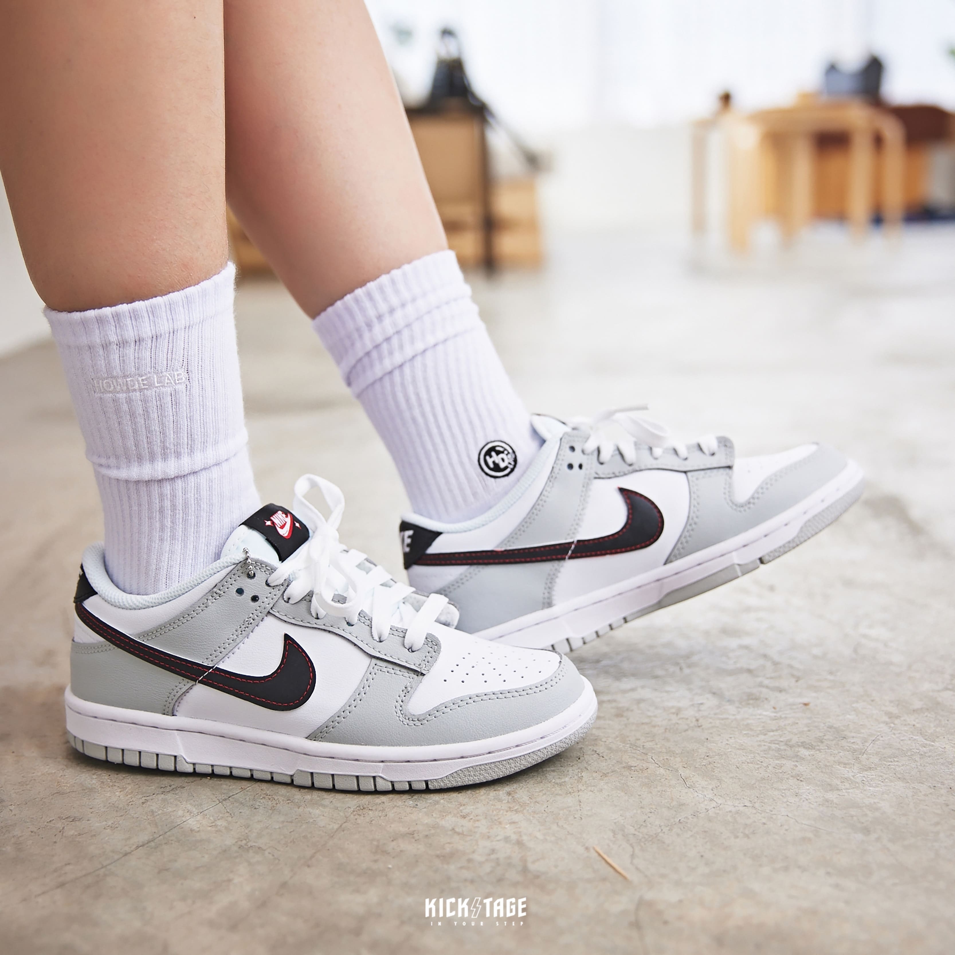 NIKE DUNK LOW GS LOTTERY 樂透彩票煙灰小DIOR 低筒休閒鞋【DQ0380-001】