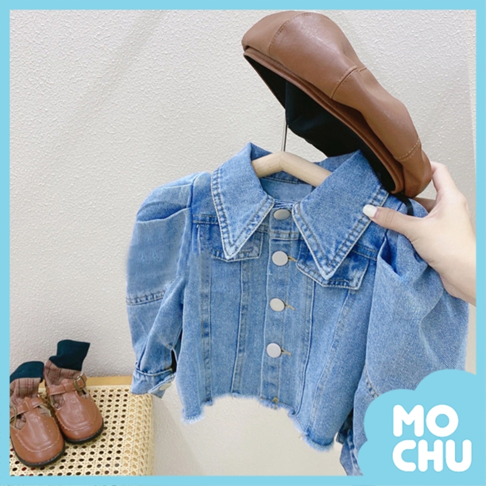 口袋牛仔外套