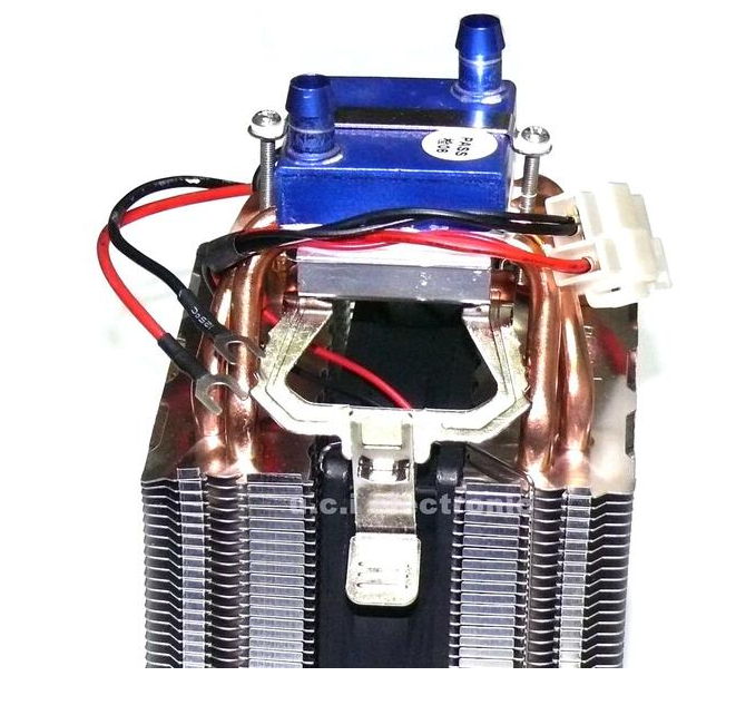 【UCI電子】(30) XH-X307 立式熱管46RL冷水機 高效半導體冷水機 魚缸製冷機DC12V 100W水溫降溫