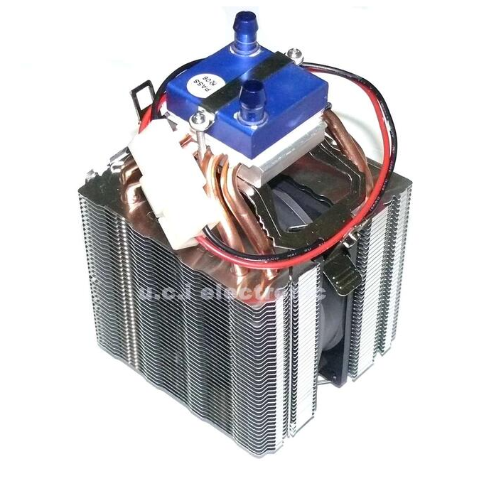 【UCI電子】(30) XH-X307 立式熱管46RL冷水機 高效半導體冷水機 魚缸製冷機DC12V 100W水溫降溫