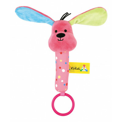 K's Kids 寶寶手握玩具 – Patrick (Squeaky Stick Rattle- Patrick) KA10818