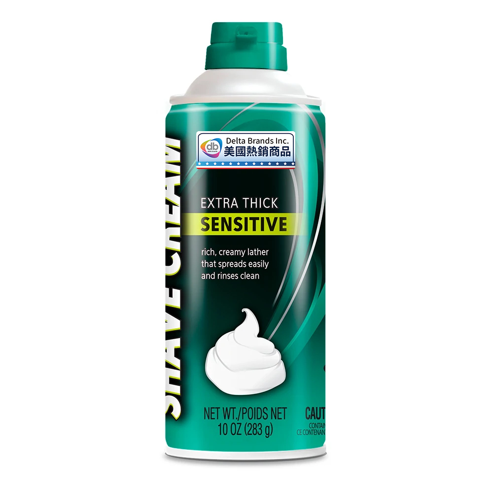 【Personal Care】刮鬍泡 10oz/283g(紅蓋原味、綠蓋乾敏肌膚)