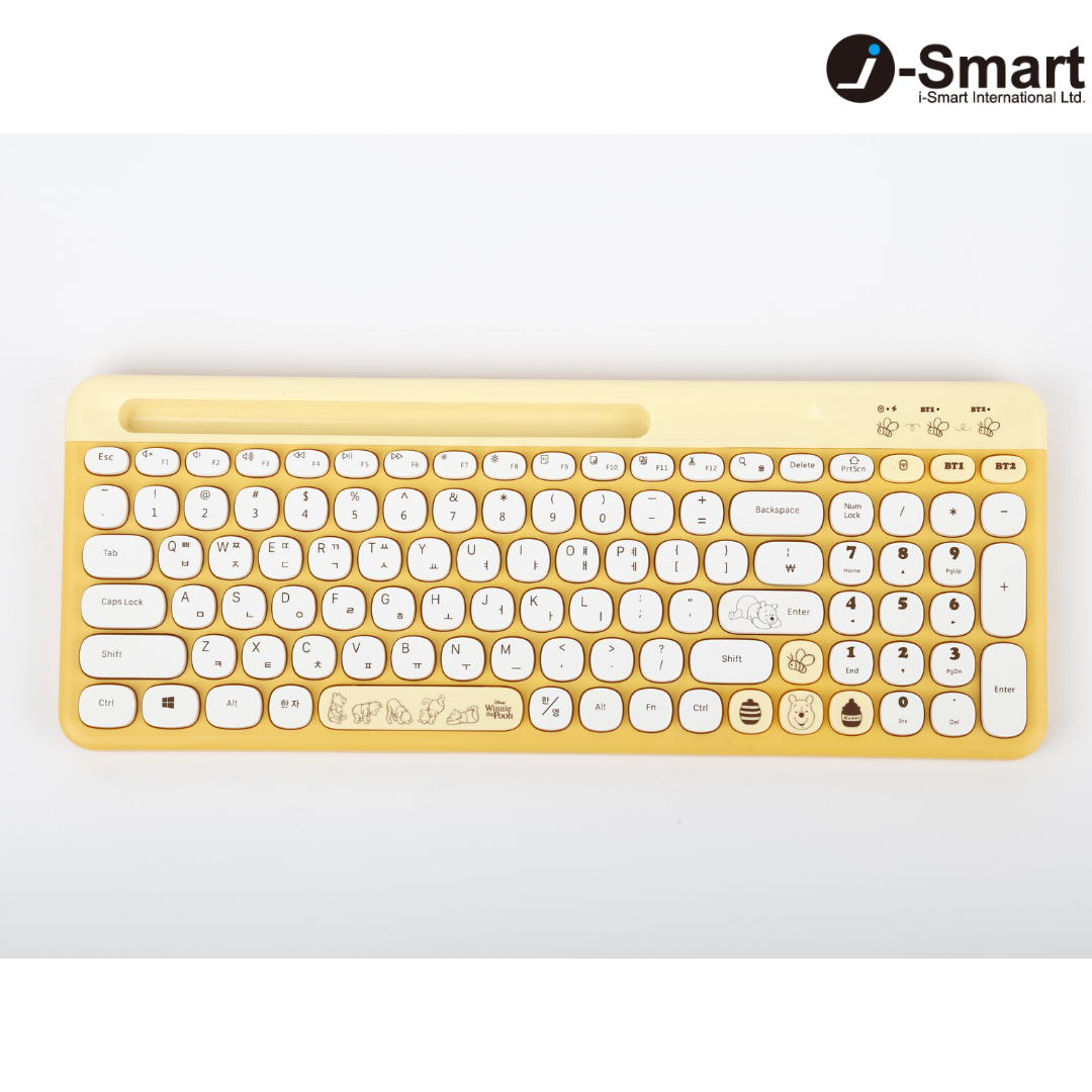 迪士尼 Disney-Royche-無線鍵盤-小熊維尼 Winnie The Pooh