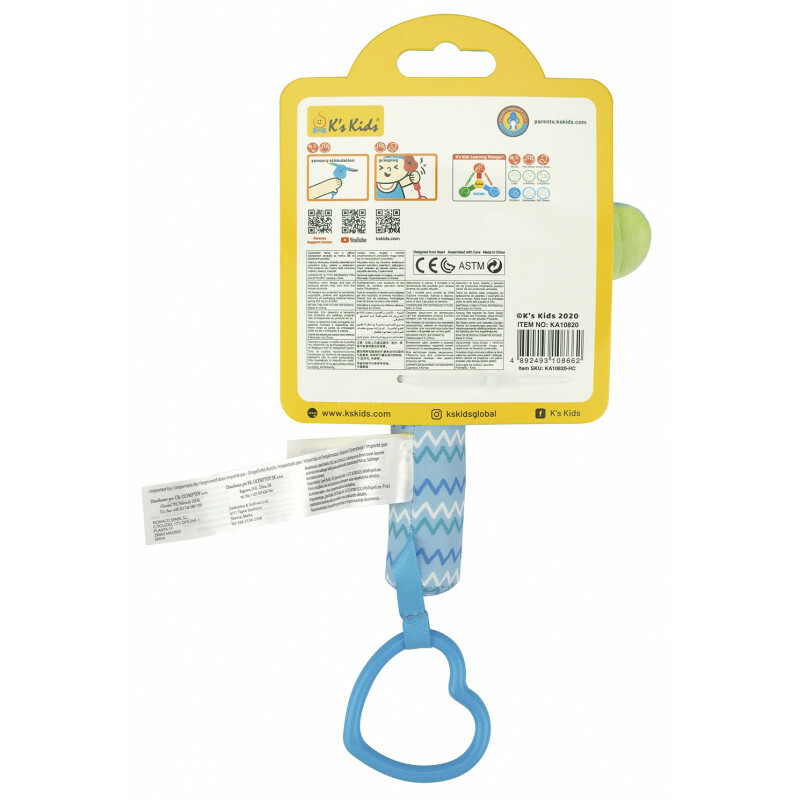 K's Kids 寶寶手握玩具 – Ivan (Squeaky Stick Rattle- Ivan) KA10820