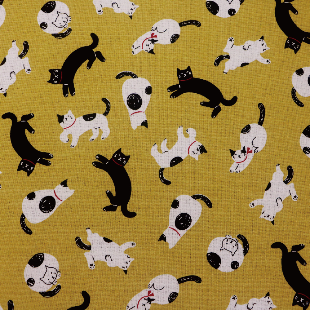 限量｜慵懶喵喵-黃｜舒腰枕