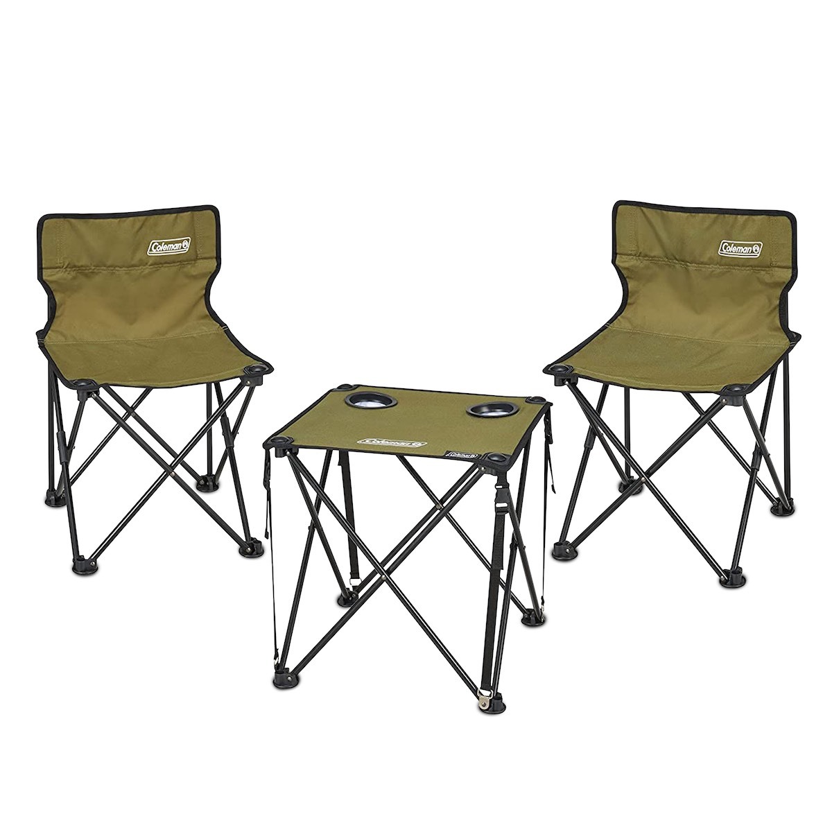 美國品牌Coleman 3件裝摺疊式檯椅套裝 2000038841