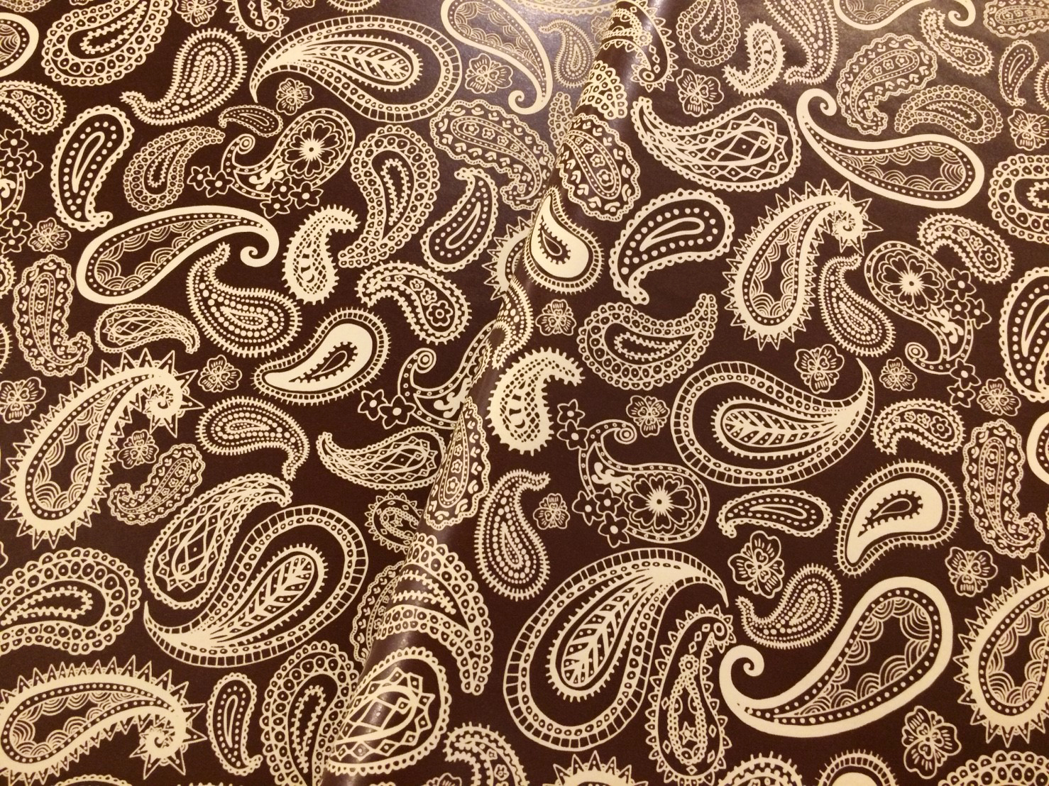 佩斯里花紋/巧克力/瑞士Stewo包裝紙