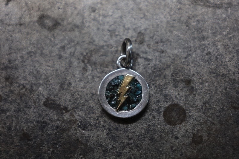 SE-1059 thunder logo top/K18 lightning/tip turquoise