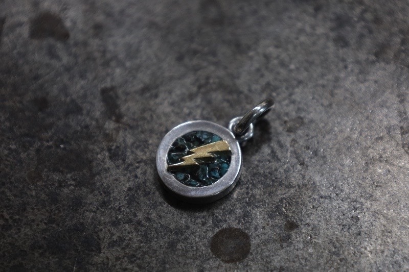 SE-1059 thunder logo top/K18 lightning/tip turquoise