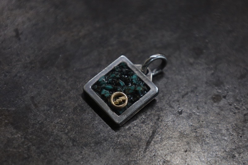 SE-1066 square top大/tip turquoise