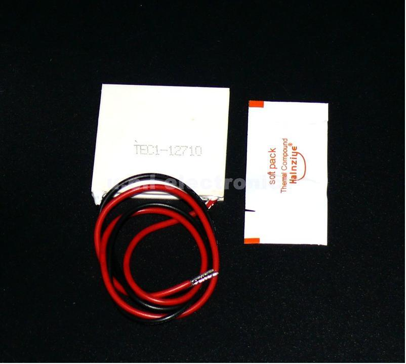 【UCI電子】(F-4) 送散熱膏 半導體致冷晶片 TEC1-12710 製冷 溫度調節 寵物冷水機 魚缸