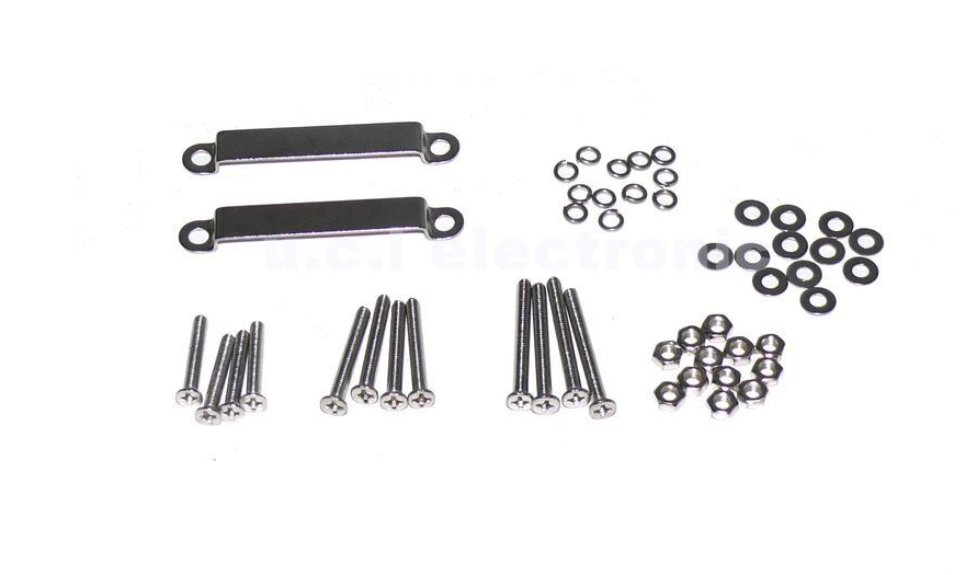 【UCI電子】(C-3-13) X126 40mm水冷頭卡片液冷水板專用扣件卡扣 不銹鋼材質水冷頭扣具