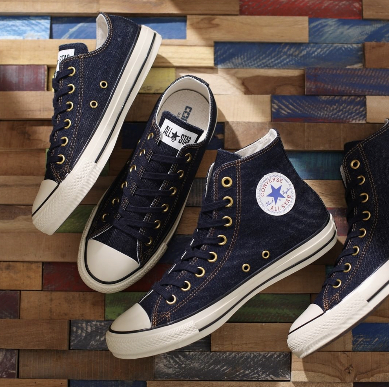 CONVERSE ALL STAR US OKAYAMADENIM LOW / HI