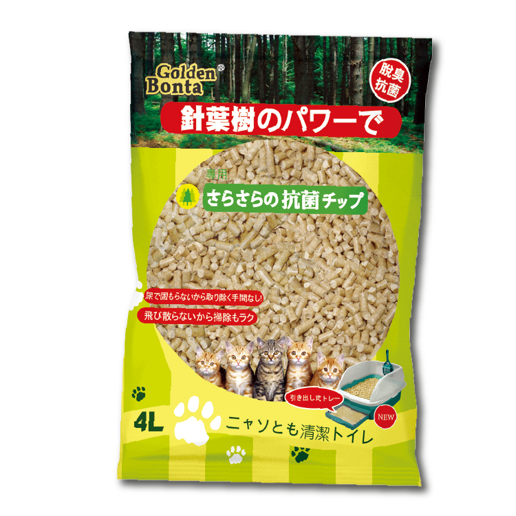 Golden Bonta丨天然木砂 4L (GOBW-01)