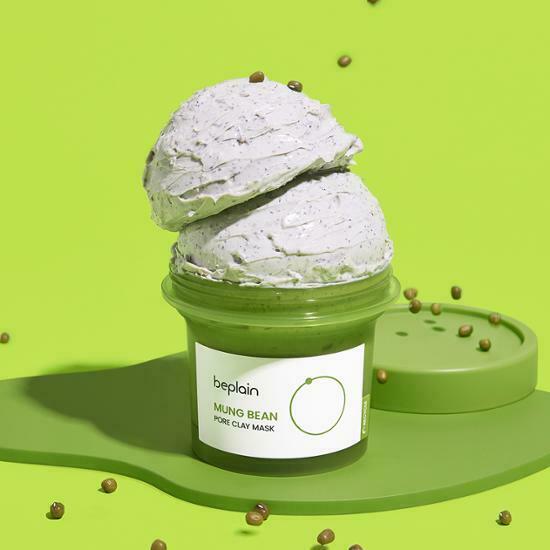 BE PLAIN Mung Bean Pore Clay Mask 120ml