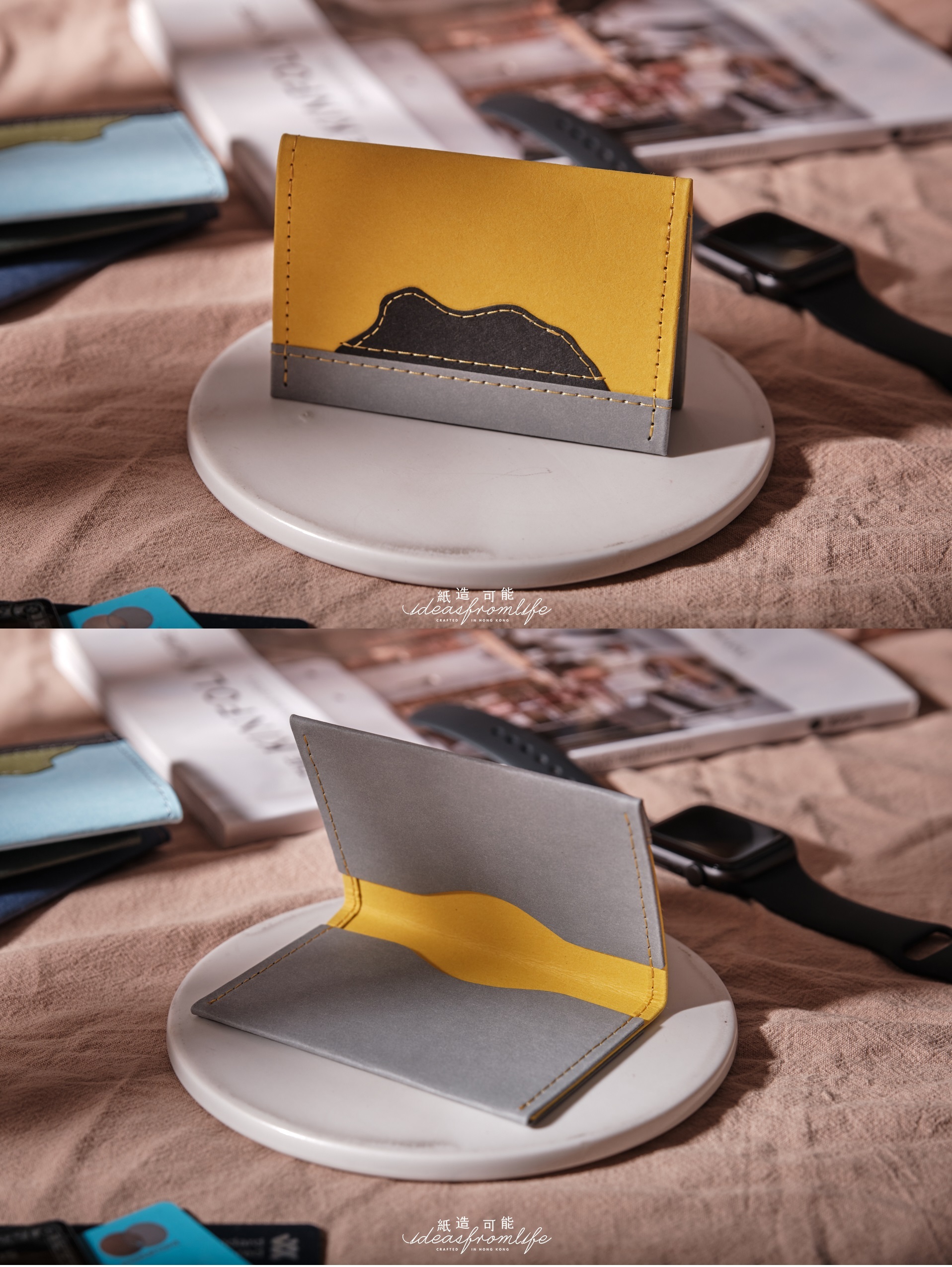 Ideasfromlift 紙造可能 獅子山系列 紙造卡片套