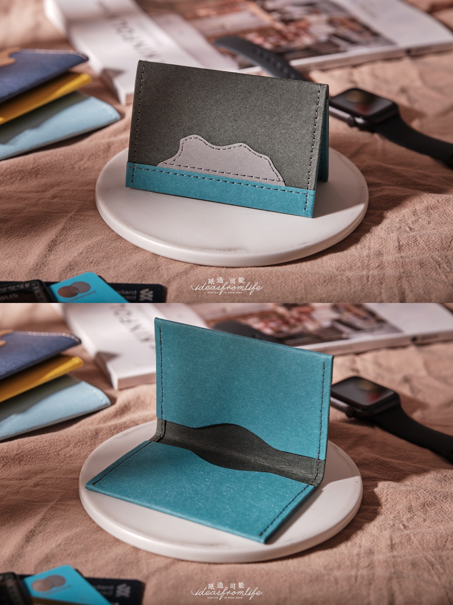 Ideasfromlift 紙造可能 獅子山系列 紙造卡片套