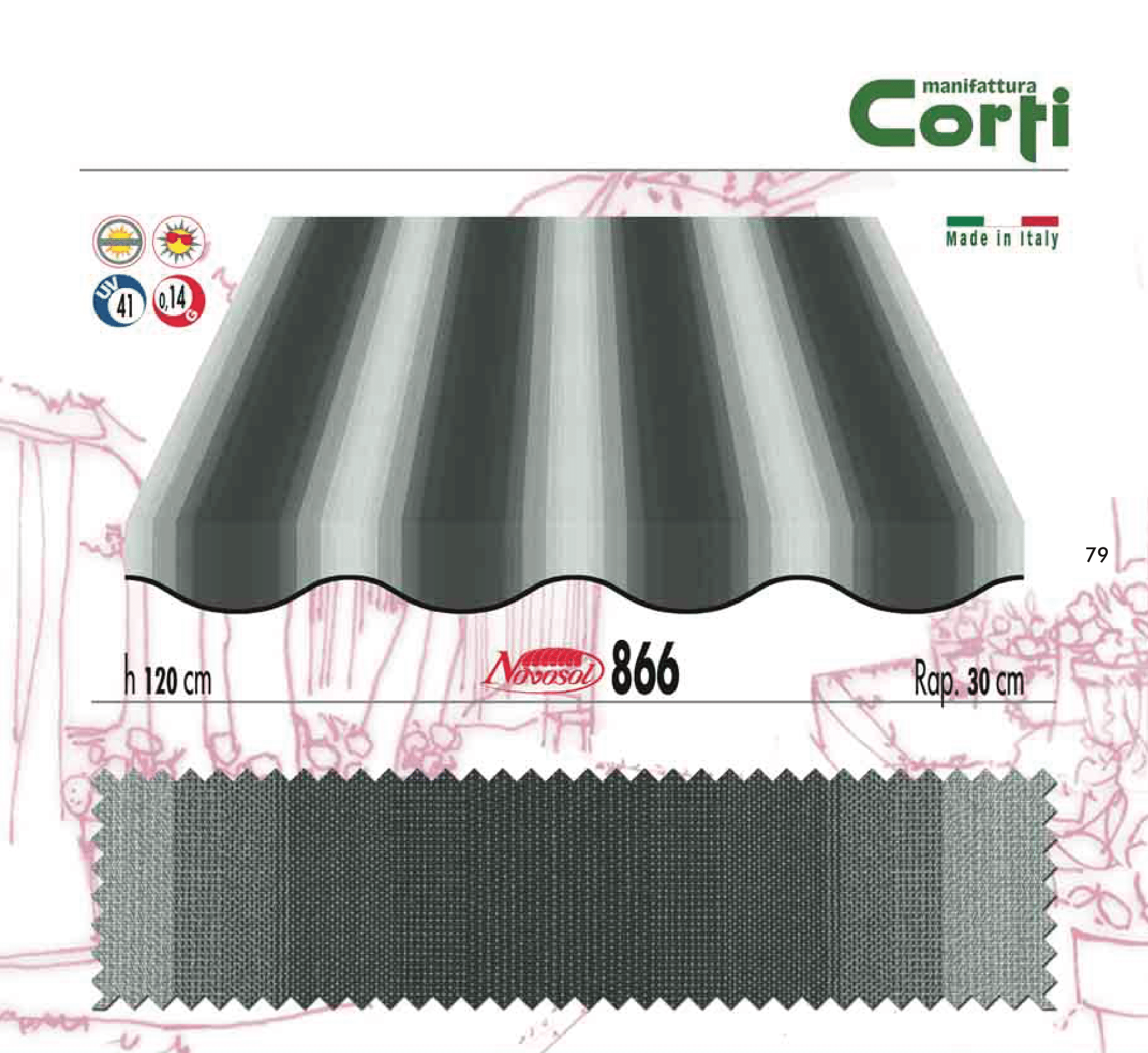 Novosol 866 灰黑條紋