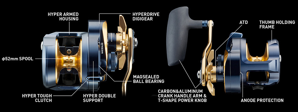 DAIWA SALTIGA 15 15H / 15HL BAIT REEL