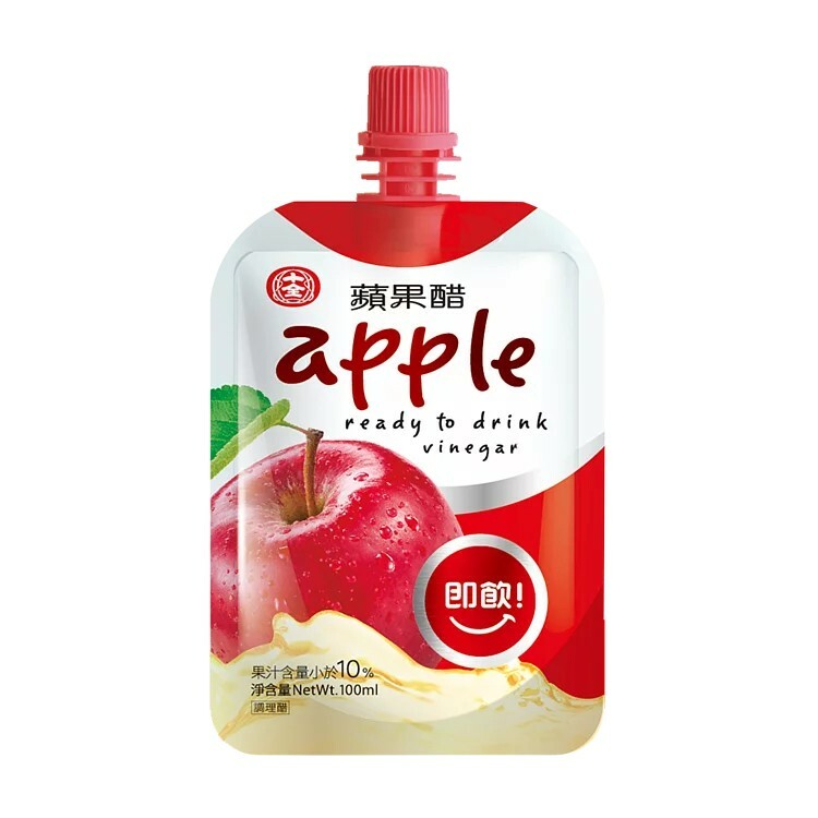 【十全】果醋飲料 30包/箱 (蘋果/青梅/蜜桃/葡萄/蔓越莓/鳳梨) 100ml*30包