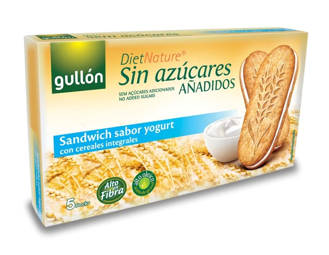 Y3: Gullon - 無添加糖乳酪夾心餅 220g