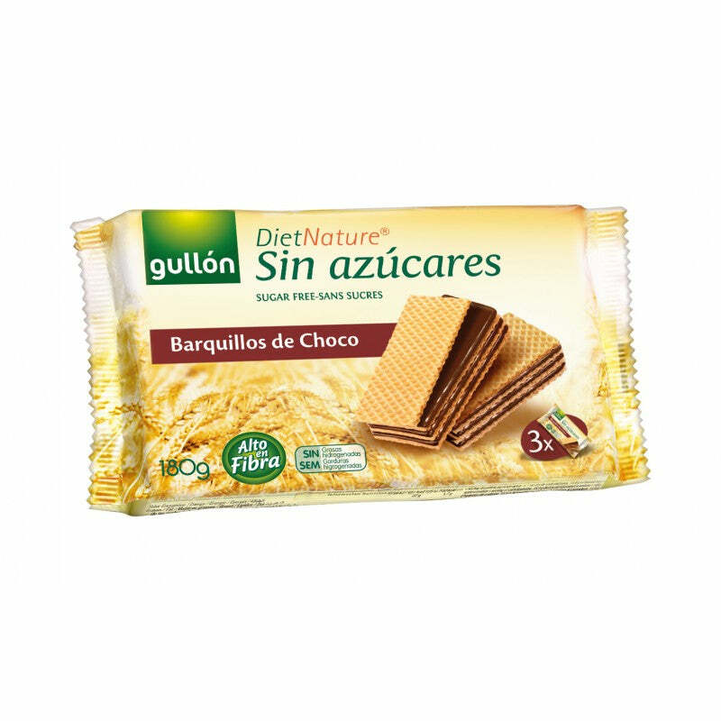 Y3: Gullon - 無糖朱古力威化餅 180g