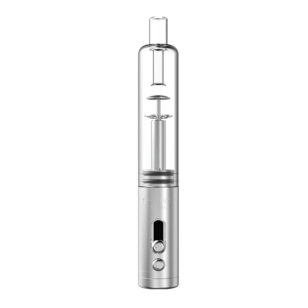 H2OG - STAINLESS STEEL & GLASS WATERPIPE