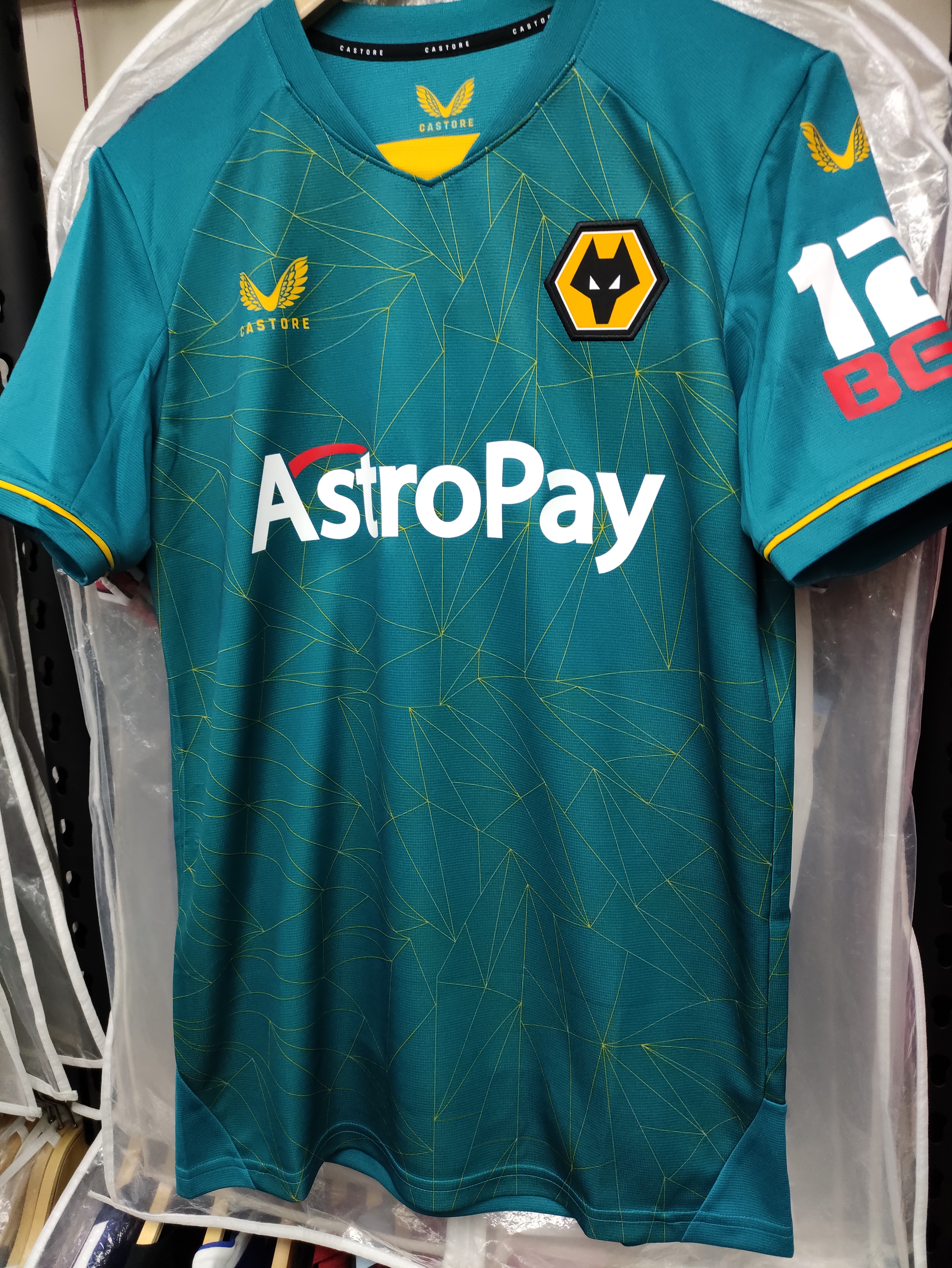 22-23狼隊作客球迷版球衣