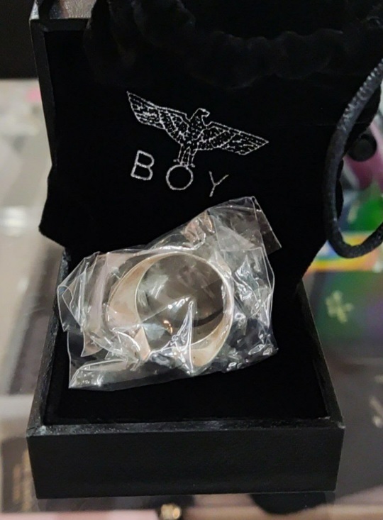 [S] BOYLONDON RING,SILVER, B81RN1004U0150 (SBB35)