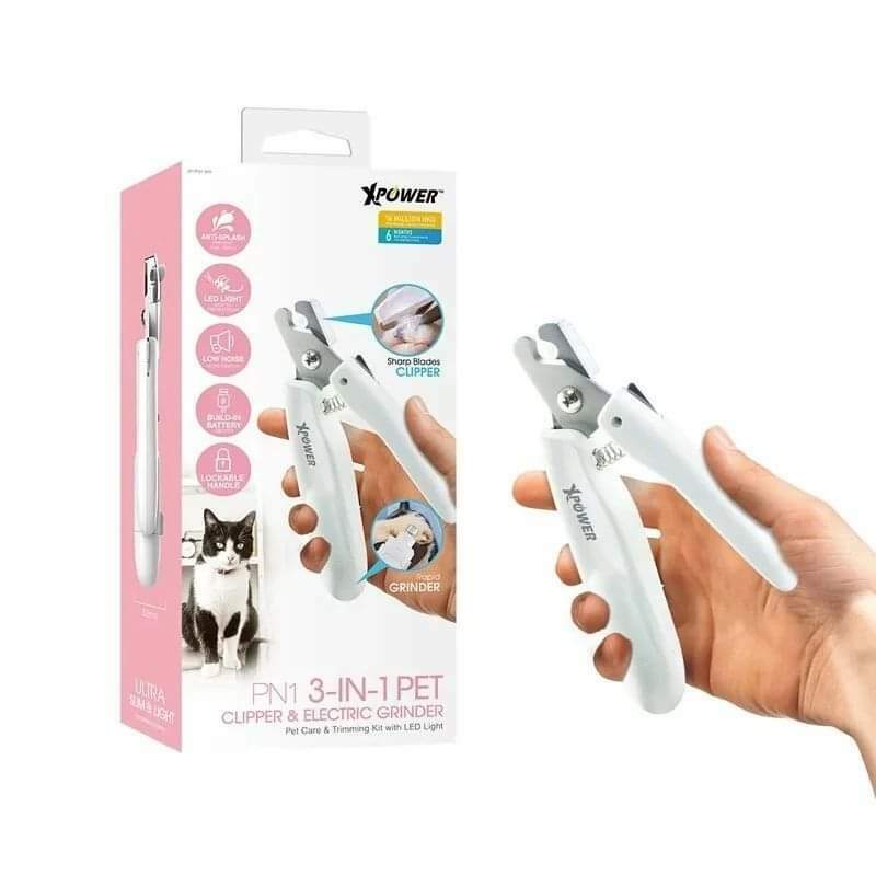 XPower PN1 3 合 1電動寵物指甲研磨機