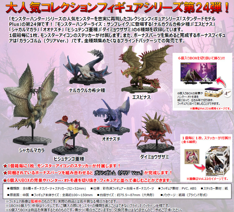 「ACG.GO」「預購」日版 カプコン  Monster Hunter 擺件 vol. 24