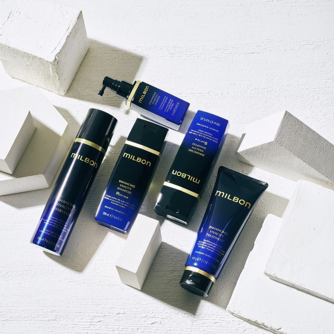 MILBON ENHANCING VIVACITY 4本セット Enhancing Vivacity Professional Treatment